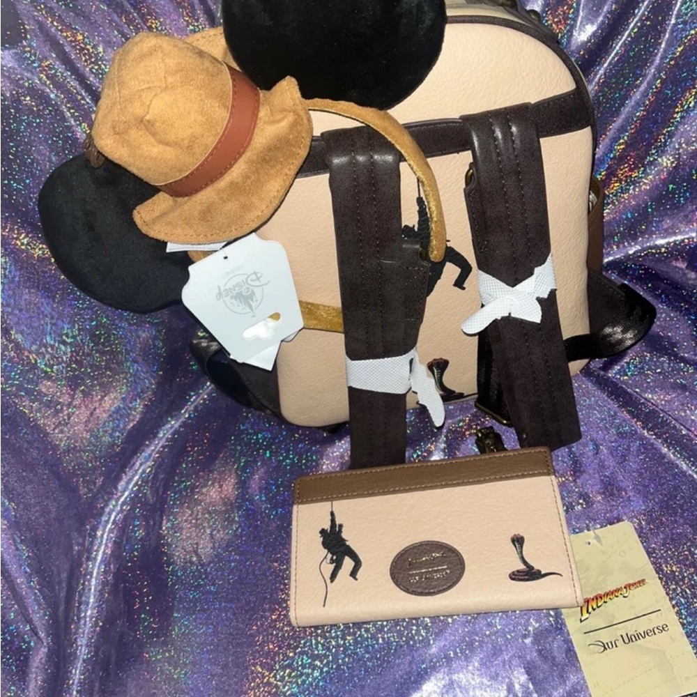 Disney Indiana Jones Mini Backpack Set - Picture 4 of 7